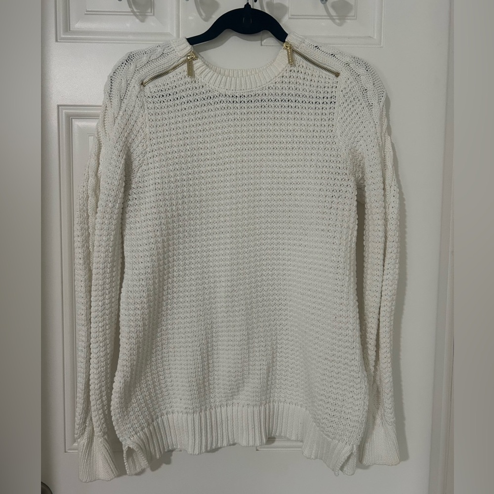 Elegant White Sweater